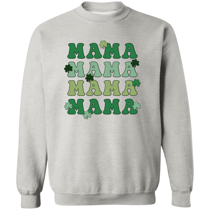 Green Mama Shamrocks Sweatshirt