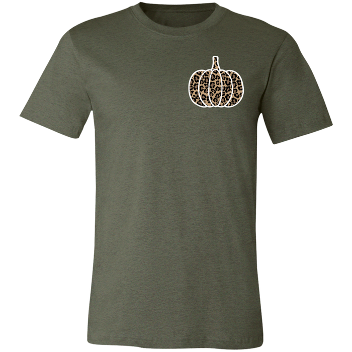 Leopard Pumpkin Fall T-Shirt