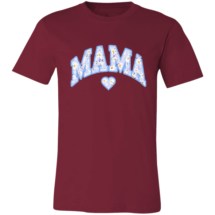 Mama Floral Daisy T-Shirt (Blue)