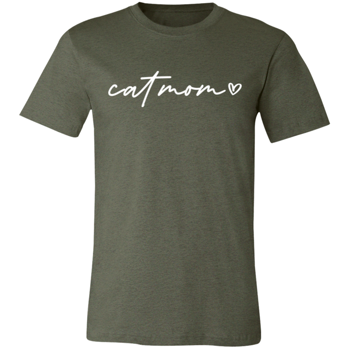 Cat Mom Script Shirt