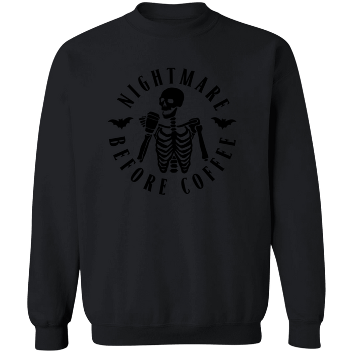 Nightmare Before Coffee Sweatshirt