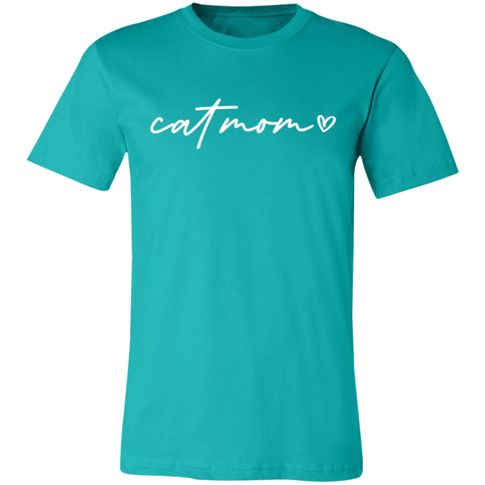 Cat Mom Script Shirt