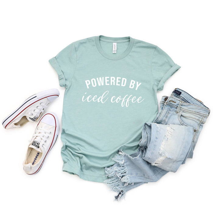 Powered by Iced Coffee T-Shirt