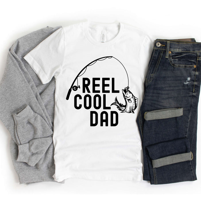 Reel Cool Dad Fishing T-Shirt