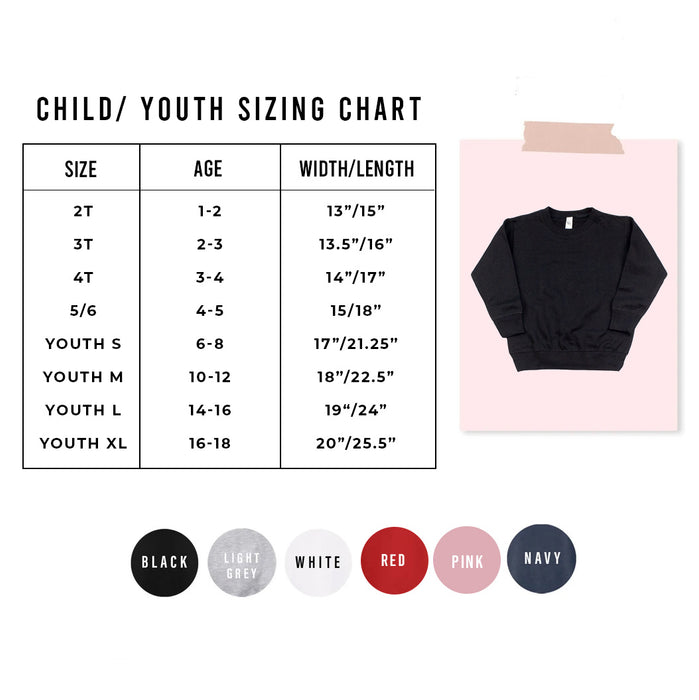 KIDS - Tis The Season (Milk and Cookies) Sweatshirt